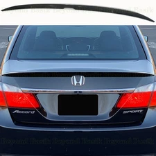 2017 2016 2015 2014 2013 Honda Accord 4DR GLOSS BLACK Factory Style Spoiler Wing