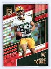 Samori Toure 2022 Donruss Elite #184 Red #/399 Rookie