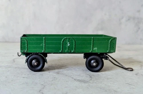 Vintage Dinky 428 Green Large Trailer Rare Colour