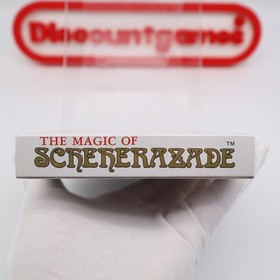 NES Nintendo Game THE MAGIC OF SCHEHERAZADE - NEW & Factory Sealed with H-Seam!