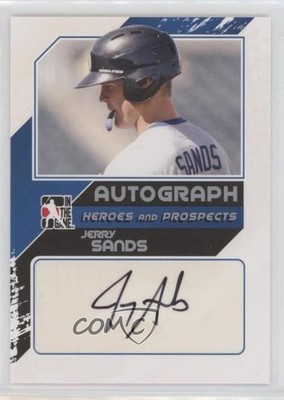2011 ITG Heroes and Prospects Close Up Silver Jerry Sands Rookie Auto RC y0i