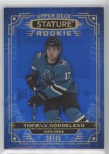 2022-23 Upper Deck Stature Rookies Blue 30/35 Thomas Bordeleau #173 s7f