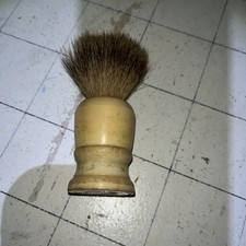 Vtg Ever Ready Shaving Brush only 500PB Pure Badger Hair 4" Tall made in USA