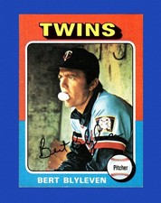 1975 Topps Set-Break # 30 Bert Blyleven EX-EXMINT *GMCARDS*