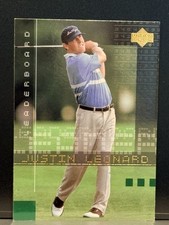 2002 Upper Deck - Leaderboard Justin Leonard #112