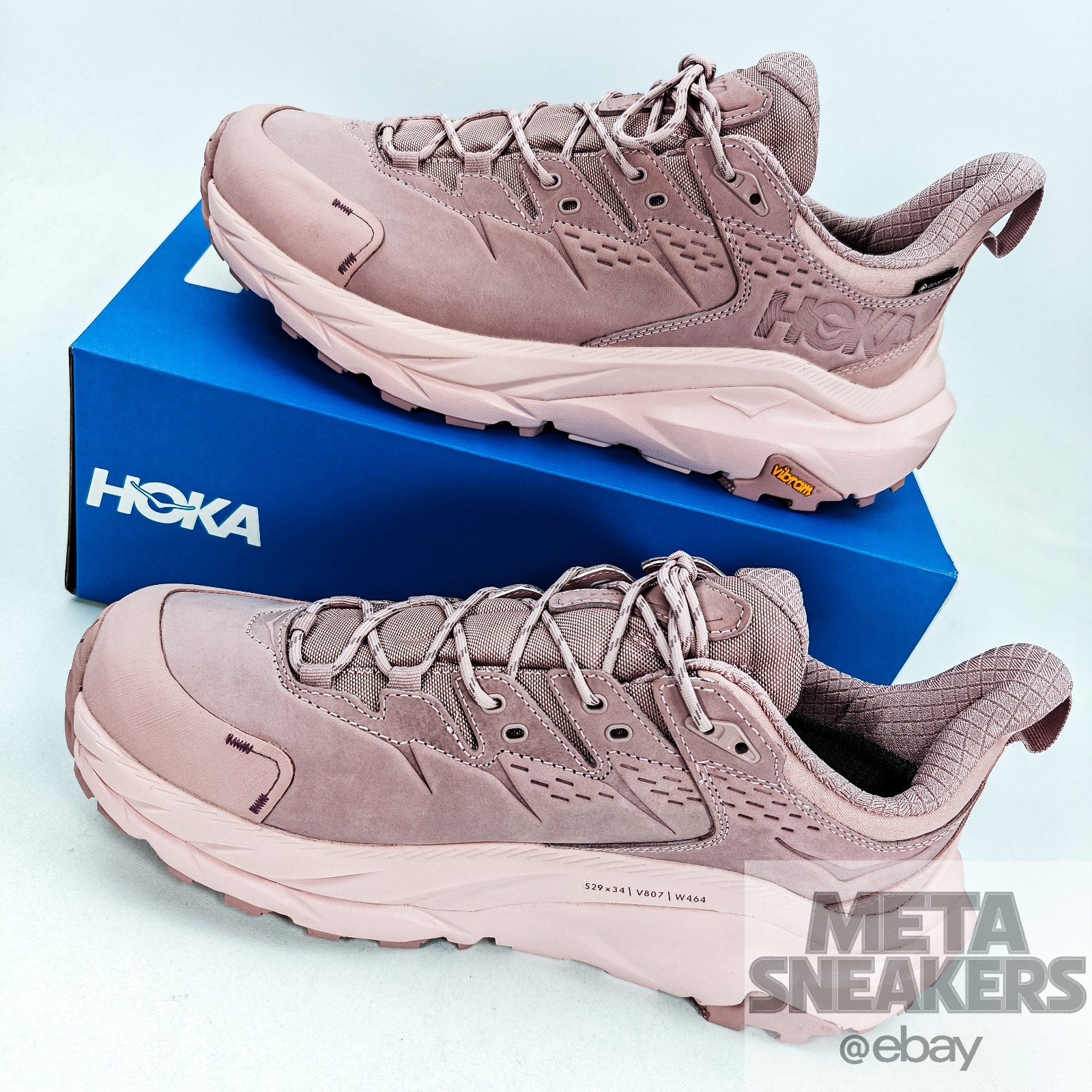Hoka One One GTX US 12 Men's Pale Peach Outdoors Vibram Kaha 2 Low Gore Tex New thumbnail 11