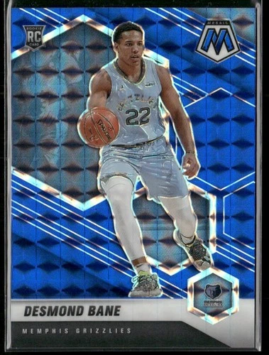 2020-21 Panini Mosaic Blue RC Rookie  Desmond Bane 1/99