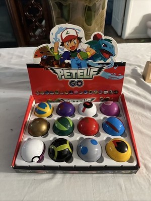 Pokemon 12Pcs Pocket Ball Petelf Go Model Anime Figure Kids Gifts Child Toys