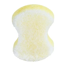 Argan Oil Infused Bath Sponge Dual Textured Exfoliating Spa Experience