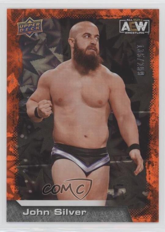 2022 Upper Deck AEW All Elite Wrestling Dynamite 135/299 John Silver #25 0x1
