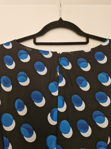 Adrianna Papell Damen Kleid Punkte Frühling/Sommer Mode Fashion Gr. 40 - Picture 10 of 13