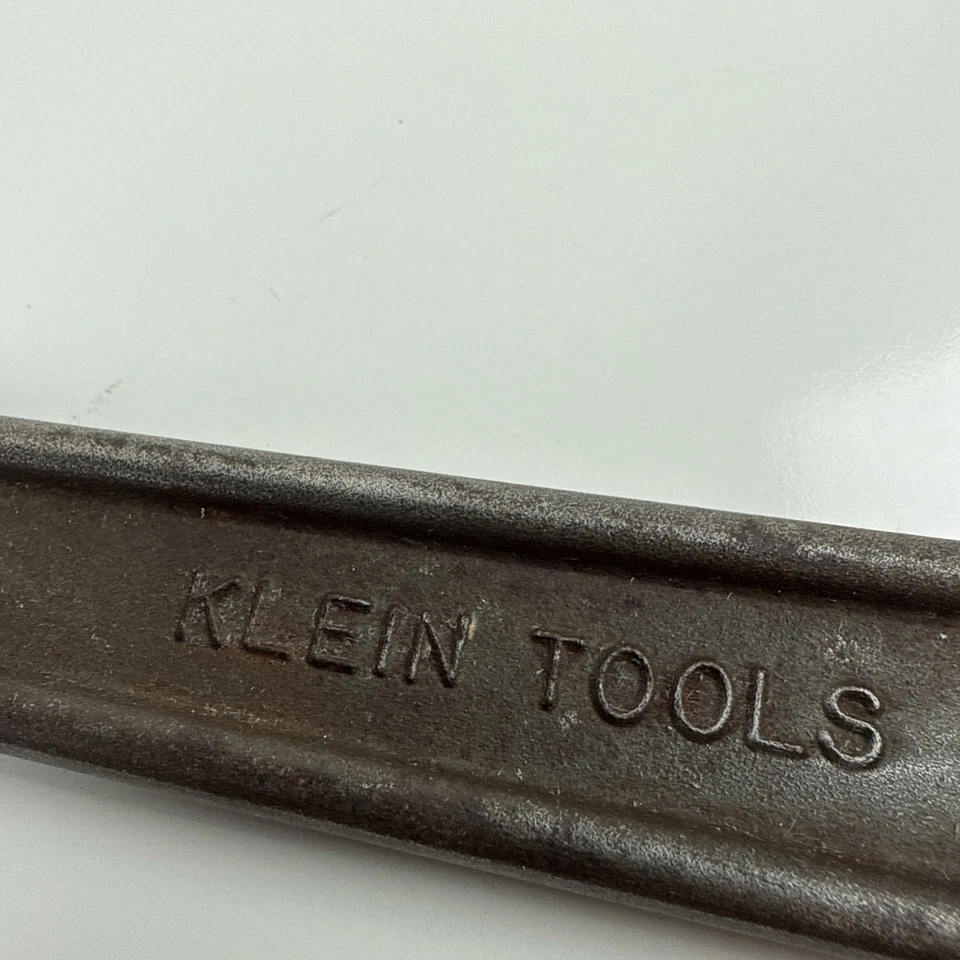 KLEIN TOOLS 504-12 ADJUSTABLE WRENCH 12" - Image 4 of 4