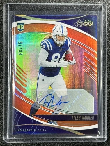 2025 Panini Absolute Tyler Warren Base (RAW)