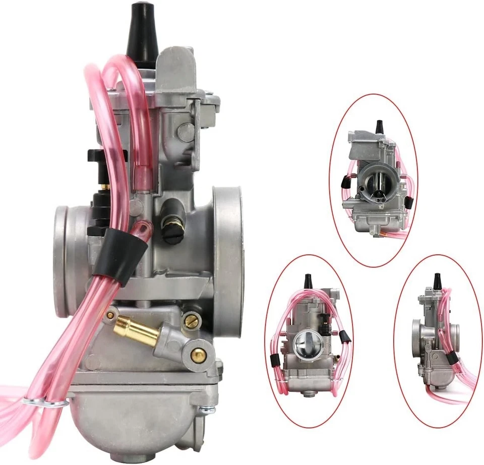 CARBURETOR PWK38S FOR KTM HUSQVARNA GAS GAS KEIHIN SHORT BODY QUAD AIR STRIKER - Image 4 of 4