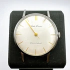 Seiko Cronos Vintage Hand-Winding Watch 21 Jewels Silver Dial Japan Classic