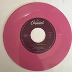 The Beatles All You Need Is Love/Baby You’re A Rich Man Pink Vinyl Jukebox 45