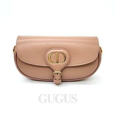 Christian Dior Bobby East West Bag - Pink Beige Leather