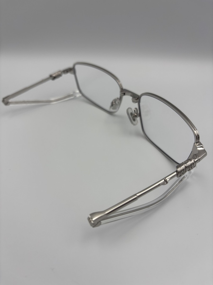 Tarx-02】Gentle Monster Silver frame Folding Sunglass w/case bag
