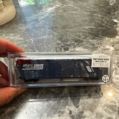 Atlas N Scale Precision Design Montana Rail Link Box Car #20011 45293