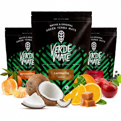 Mate Tee Verde Mate Green Yerba Mate Fruchtiger Geschmack Aus Brasilien 500g