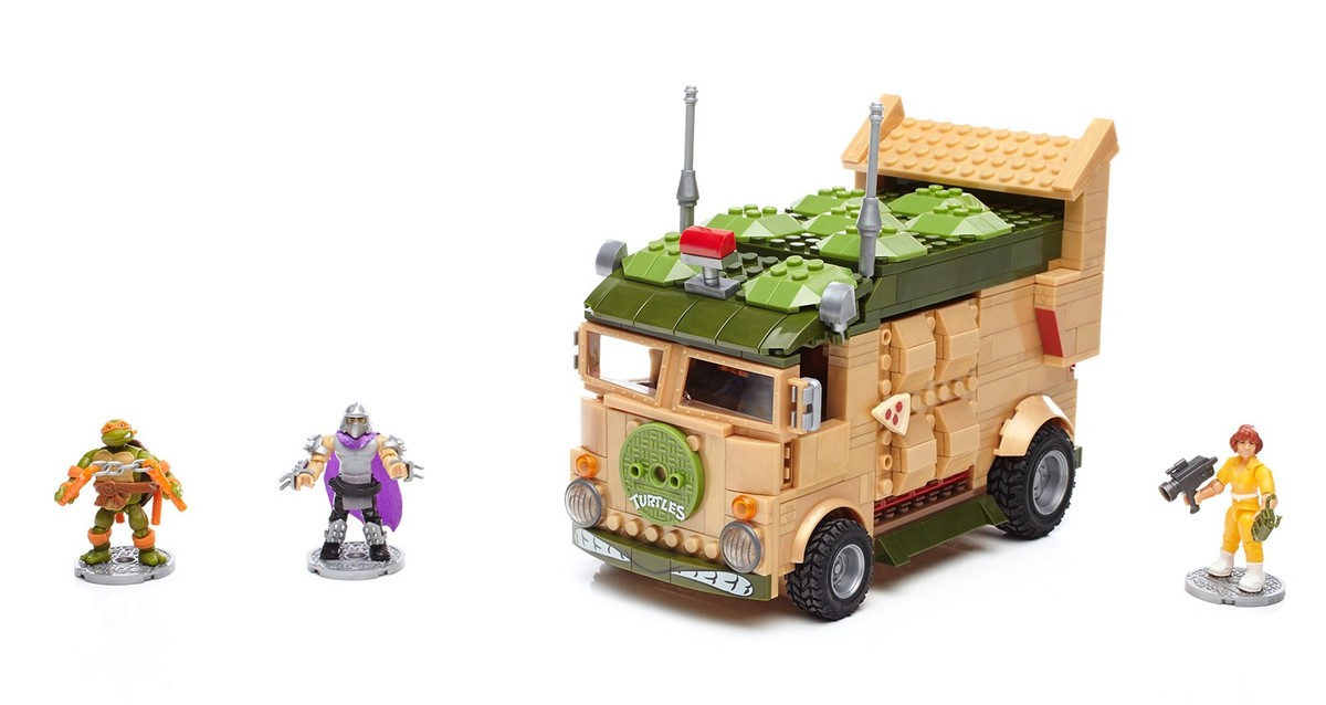 TMNT クラシック パーティーワゴン ビークル Mega Bloks Teenage Mutant Ninja Turtles Classic Series Party