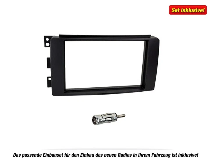 JVC 2-DIN KW-DB95BT Auto Radioset für SMART ForTwo 451 - 07-09/10 - Bild 3 von 4