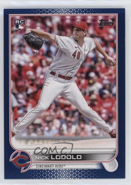 2022 Topps Update Royal Blue Nick Lodolo #US298 15t1