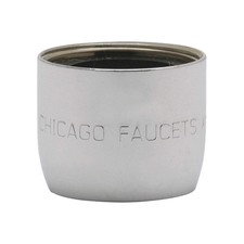 CHICAGO FAUCETS E72JKABCP Laminar Outlet,Brass,13/16 in - 24 48YD48