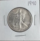 1940 Walking Liberty Half Dollar – Circulated w/ Very Strong Detail – High-End X
