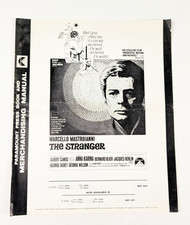 1967 - The Stranger Press Book marcello mastroianni -  B14