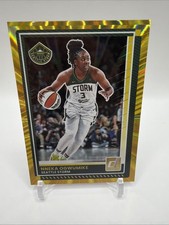2025 Panini Donruss WNBA Nneka Ogwumike 6/10 Gold Shimmer SSP #11 Seattle Storm