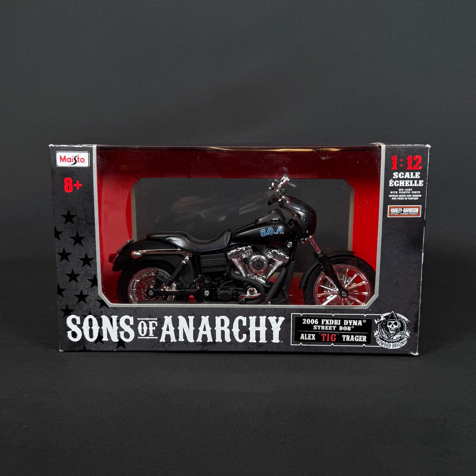 Maisto Harley-Davidson Sons Anarchy Alex &ldquo;TIG&rdquo; Trager 20