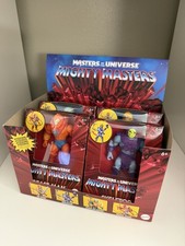 Mattel MOTU Mighty Masters Set of 4   Box He-Man Skeletor Beast Man-at-Arms NEW
