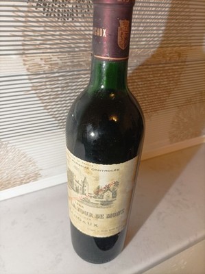 1986 Chateau La Tour de Mons Grand Vin Margaux 12,0 % 0,75l France rot rar