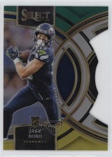2023 Panini Select Premier Level Green & Yellow Prizm Die-Cut Jake Bobo 12fl
