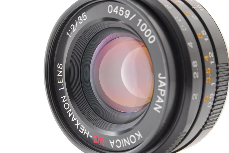 [TOP MINT] Konica UC-Hexanon 35mm F2 LTM Leica Mount MF do JAPÃO - Imagem 4 de 4