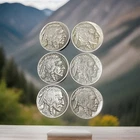 1926 1927 1929 1930 1935 and 1936 Buffalo Nickel’s Lot of Six