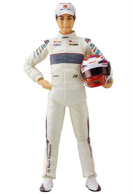 figma Kamui Kobayashi Japanese Motorsports Racing Driver ActionFigure MaxFactory