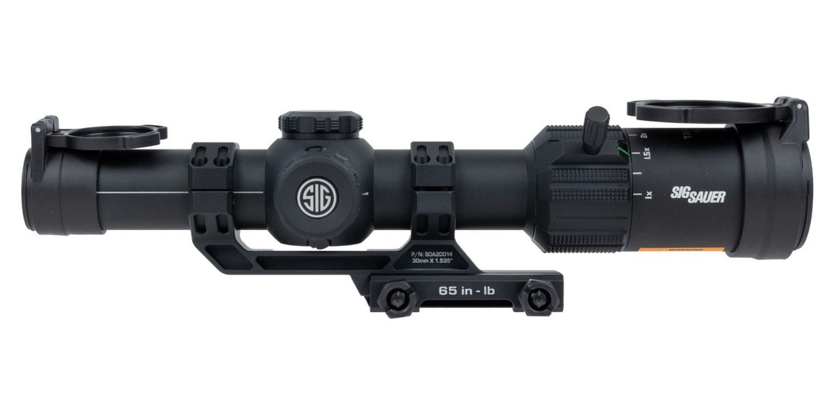 SIG Sauer Tango MSR LPVO Scope 1-6x24mm SFP w/ Alpha Cantil. MSR