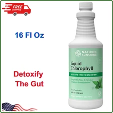 Nature's Sunshine Liquid Chlorophyll, Immunity Support, Detox & Cleanse 16 Fl Oz