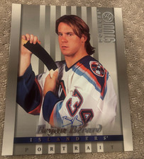 Bryan Berard Autographed SIGNED 8 x 10 Photo Donruss Studio 97-98 N.Y. Islanders