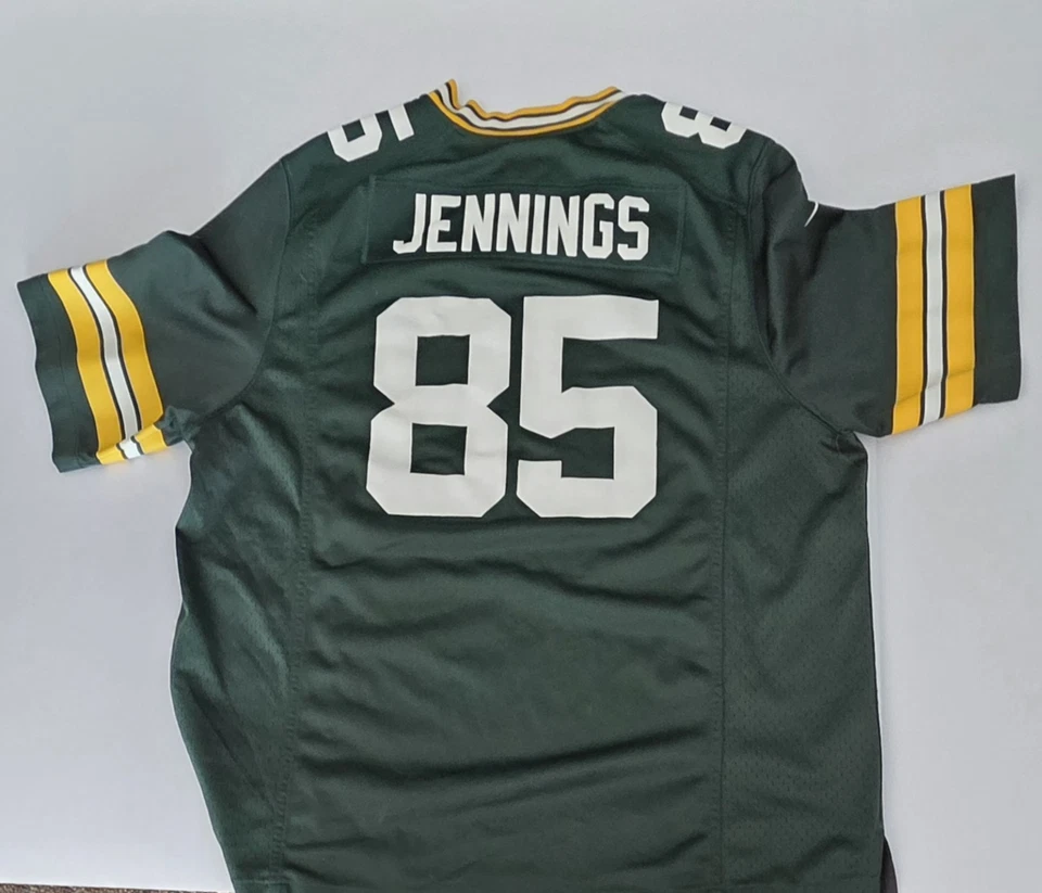 Nike On Field Green Bay Packers Greg Jennings #85 NFL Talla XL Cosidas-NUEVAS sin etiquetas Foto 2 de 4