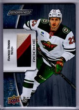 2023-24 Upper Deck Engrained Marco Rossi 3 Color Ebony Memorabilia Card # 186