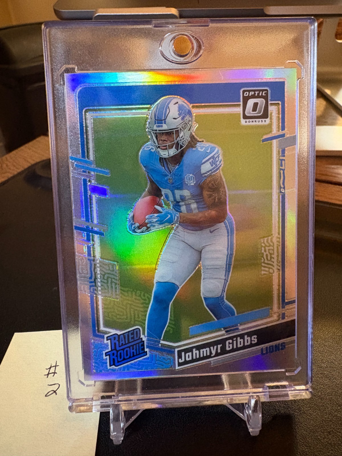 2023 Optic - Jahmyr Gibbs #236 Optic Holo (RC)