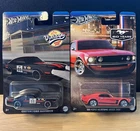 Hot Wheels Vintage Racing Club and Silver Series Ford Mustang and Maverick