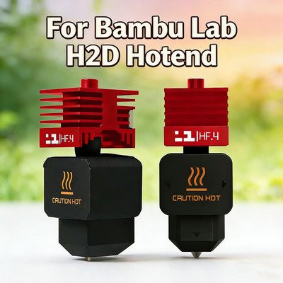 Upgrade Hard Steel Nozzle High Flow Hotend For Bambu Lab H2D H2S A1 A1 mini Part