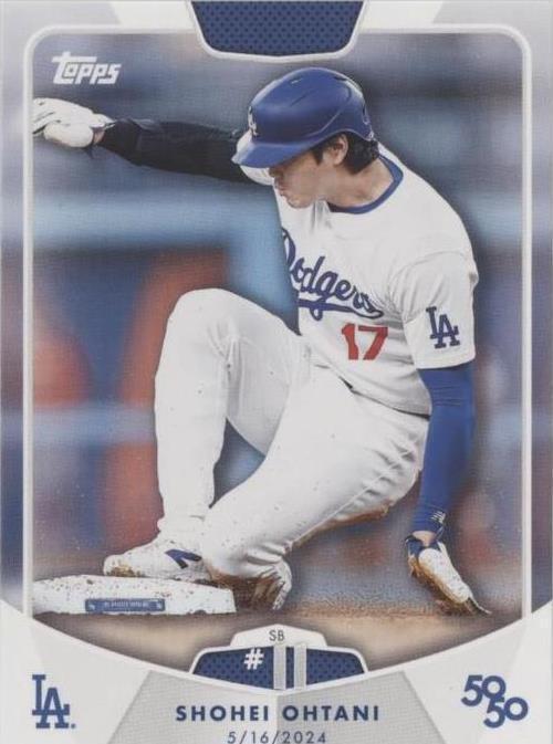 2024 Topps 50/50: Shohei Ohtani - Shohei Ohtani #23 for sale | eBay