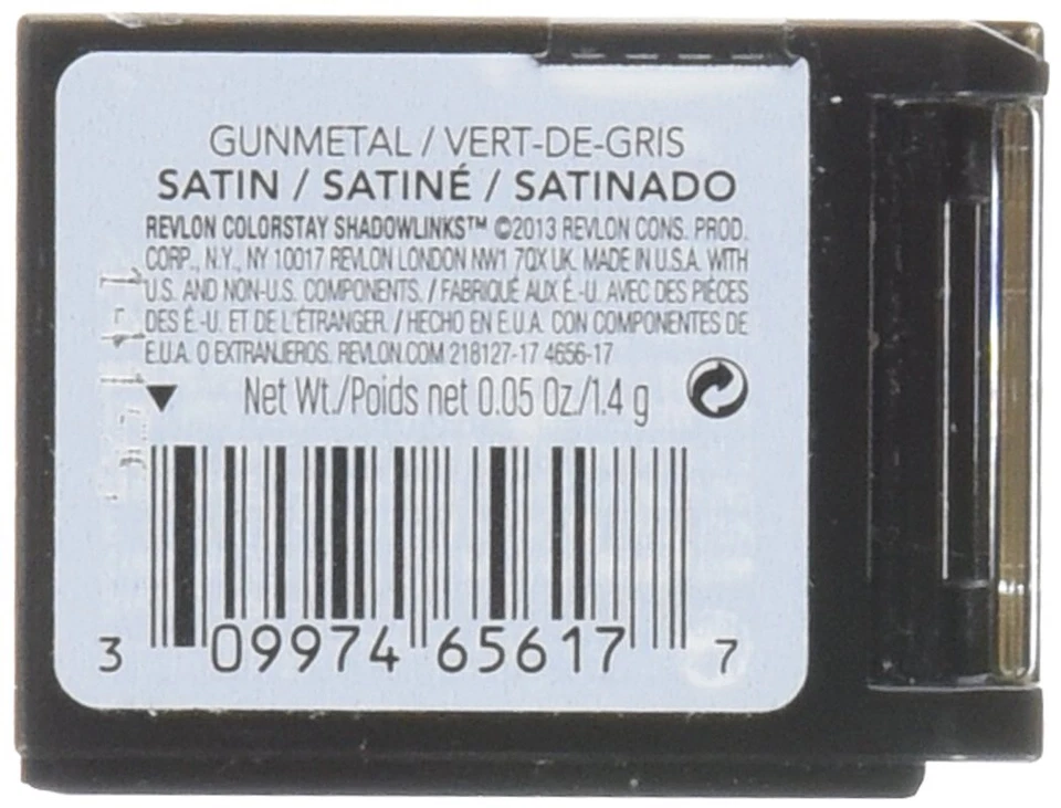 4 Pack - Revlon ColorStay Makeup Shadow Links Gunmetal 170 Eye Shadow Lot Of 4 - Image 4 of 4