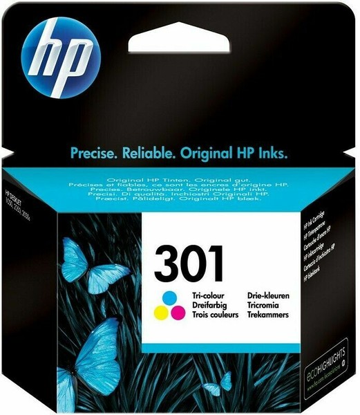 HP 301 Tricolor Druckerpatrone Farbe CH562EE UUS Hp301-image