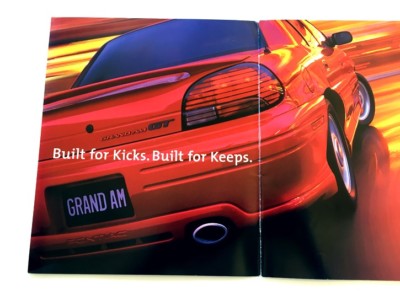 Grand　Am　カタログ 1998 Pontiac Grand Am 28-page Car Sales Brochure Catalog - GT SE